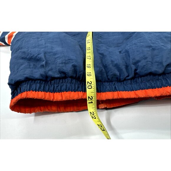 Vintage Auburn Tigers Puffer Jacket Reversible Kids Medium 10-12 Hooded Thick - Picture 11 of 16